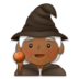 Mage: Medium-dark Skin Tone Emoji Copy Paste ― 🧙🏾 - samsung