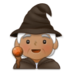 Mage: Medium Skin Tone Emoji Copy Paste ― 🧙🏽 - samsung