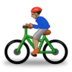 Man Biking: Medium Skin Tone Emoji Copy Paste ― 🚴🏽‍♂ - samsung