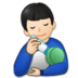 Man Feeding Baby: Light Skin Tone Emoji Copy Paste ― 👨🏻‍🍼 - samsung