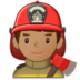 Man Firefighter: Medium Skin Tone Emoji Copy Paste ― 👨🏽‍🚒 - samsung