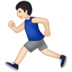 Man Running: Light Skin Tone Emoji Copy Paste ― 🏃🏻‍♂ - samsung