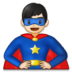Man Superhero: Light Skin Tone Emoji Copy Paste ― 🦸🏻‍♂ - samsung