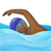 Man Swimming: Medium-dark Skin Tone Emoji Copy Paste ― 🏊🏾‍♂ - samsung