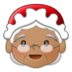 Mrs. Claus: Medium Skin Tone Emoji Copy Paste ― 🤶🏽 - samsung