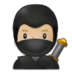 Ninja: Medium-light Skin Tone Emoji Copy Paste ― 🥷🏼 - samsung