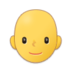 Person: Bald Emoji Copy Paste ― 🧑‍🦲 - samsung