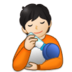 Person Feeding Baby: Light Skin Tone Emoji Copy Paste ― 🧑🏻‍🍼 - samsung