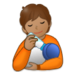 Person Feeding Baby: Medium Skin Tone Emoji Copy Paste ― 🧑🏽‍🍼 - samsung