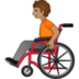 Person In Manual Wheelchair: Medium Skin Tone Emoji Copy Paste ― 🧑🏽‍🦽 - samsung
