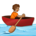 Person Rowing Boat: Medium Skin Tone Emoji Copy Paste ― 🚣🏽 - samsung