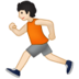 Person Running: Light Skin Tone Emoji Copy Paste ― 🏃🏻 - samsung