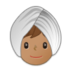 Person Wearing Turban: Medium Skin Tone Emoji Copy Paste ― 👳🏽 - samsung