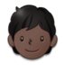 Person: Dark Skin Tone Emoji Copy Paste ― 🧑🏿 - samsung