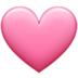Pink Heart Emoji Copy Paste ― 🩷 - samsung