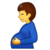 Pregnant Man Emoji Copy Paste ― 🫃 - samsung