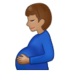 Pregnant Man: Medium Skin Tone Emoji Copy Paste ― 🫃🏽 - samsung