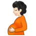 Pregnant Person: Light Skin Tone Emoji Copy Paste ― 🫄🏻 - samsung