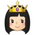Princess: Light Skin Tone Emoji Copy Paste ― 👸🏻 - samsung