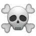 Skull And Crossbones Emoji Copy Paste ― ☠️ - samsung