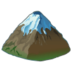 Snow-capped Mountain Emoji Copy Paste ― 🏔️ - samsung