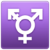 Transgender Symbol Emoji Copy Paste ― ⚧️ - samsung