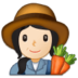 Woman Farmer: Light Skin Tone Emoji Copy Paste ― 👩🏻‍🌾 - samsung
