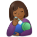 Woman Feeding Baby: Medium-dark Skin Tone Emoji Copy Paste ― 👩🏾‍🍼 - samsung