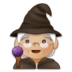 Woman Mage: Medium-light Skin Tone Emoji Copy Paste ― 🧙🏼‍♀ - samsung