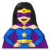 Woman Superhero: Light Skin Tone Emoji Copy Paste ― 🦸🏻‍♀ - samsung