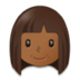 Woman: Medium-dark Skin Tone Emoji Copy Paste ― 👩🏾 - samsung