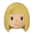 Woman: Medium-light Skin Tone Emoji Copy Paste ― 👩🏼 - samsung