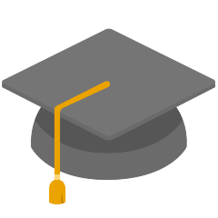 Graduation Cap Emoji Copy Paste ― 🎓 - skype