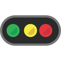 Horizontal Traffic Light Emoji Copy Paste ― 🚥 - skype