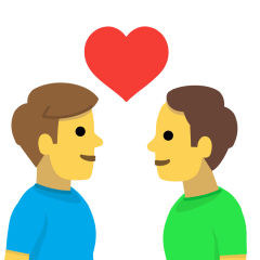 Kiss: Man, Man Emoji Copy Paste ― 👨‍❤️‍💋‍👨 - skype