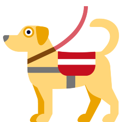 Service Dog Emoji Copy Paste ― 🐕‍🦺 - skype