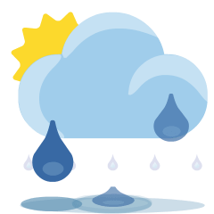Sun Behind Rain Cloud Emoji Copy Paste ― 🌦️ - skype