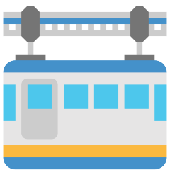 Suspension Railway Emoji Copy Paste ― 🚟 - skype