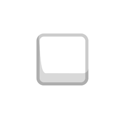 White Medium Square Emoji Copy Paste ― ◻️ - skype