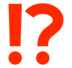 Exclamation Question Mark Emoji Copy Paste ― ⁉️ - softbank