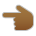 Backhand Index Pointing Left: Medium-dark Skin Tone Emoji Copy Paste ― 👈🏾 - sony-playstation