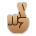 Crossed Fingers: Medium Skin Tone Emoji Copy Paste ― 🤞🏽 - sony-playstation