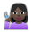 Deaf Woman: Dark Skin Tone Emoji Copy Paste ― 🧏🏿‍♀ - sony-playstation