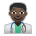 Man Health Worker: Dark Skin Tone Emoji Copy Paste ― 👨🏿‍⚕ - sony-playstation
