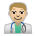 Man Health Worker: Medium-light Skin Tone Emoji Copy Paste ― 👨🏼‍⚕ - sony-playstation