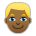 Man: Medium-dark Skin Tone, Blond Hair Emoji Copy Paste ― 👱🏾‍♂ - sony-playstation