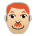 Man: Medium-light Skin Tone, Red Hair Emoji Copy Paste ― 👨🏼‍🦰 - sony-playstation