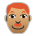 Man: Medium Skin Tone, Red Hair Emoji Copy Paste ― 👨🏽‍🦰 - sony-playstation