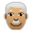 Man: Medium Skin Tone, White Hair Emoji Copy Paste ― 👨🏽‍🦳 - sony-playstation