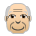 Old Man: Medium-light Skin Tone Emoji Copy Paste ― 👴🏼 - sony-playstation